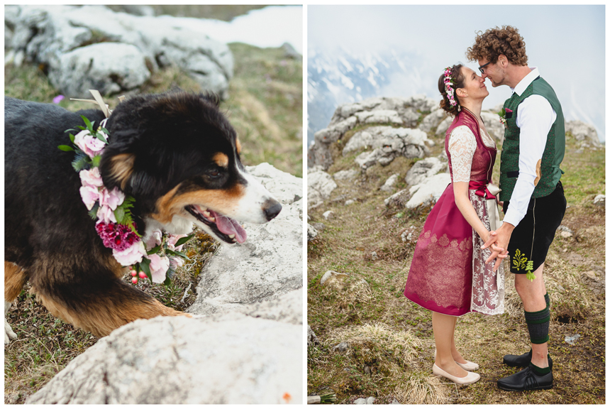 37 Hochzeit auf dem Nebelhorn Marion dos Santos Fotografin Allgaeu